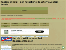 Tablet Screenshot of kastanienholz.ch